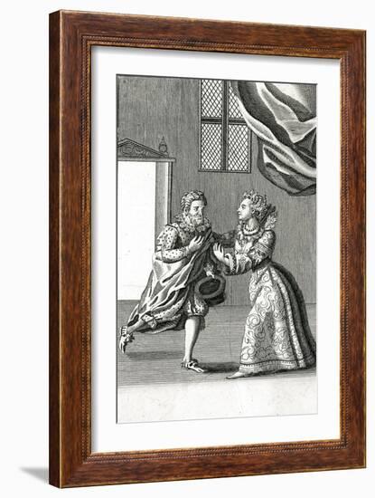 Coryate and Courtesan-null-Framed Art Print