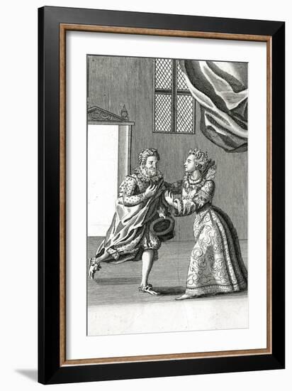 Coryate and Courtesan-null-Framed Art Print