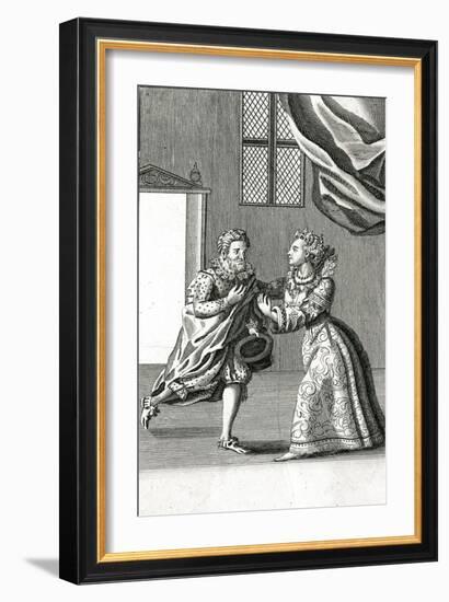 Coryate and Courtesan-null-Framed Art Print