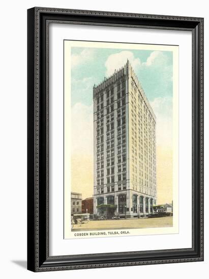 Cosden Building-null-Framed Art Print