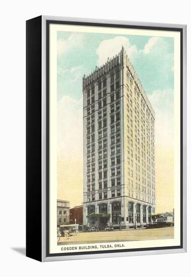 Cosden Building-null-Framed Stretched Canvas
