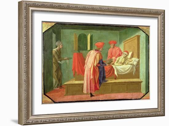 Cosmas and Damian Healing the Sick-Francesco Di Stefano Pesellino-Framed Giclee Print