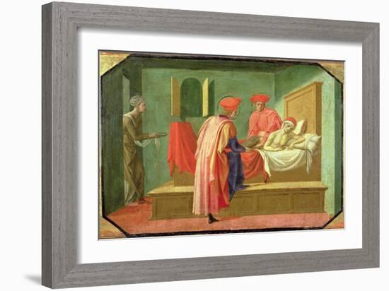 Cosmas and Damian Healing the Sick-Francesco Di Stefano Pesellino-Framed Giclee Print