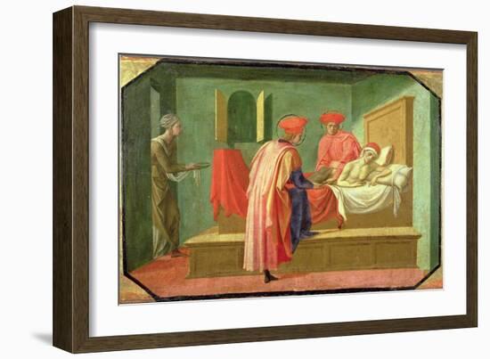 Cosmas and Damian Healing the Sick-Francesco Di Stefano Pesellino-Framed Giclee Print