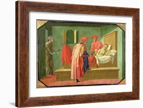 Cosmas and Damian Healing the Sick-Francesco Di Stefano Pesellino-Framed Giclee Print