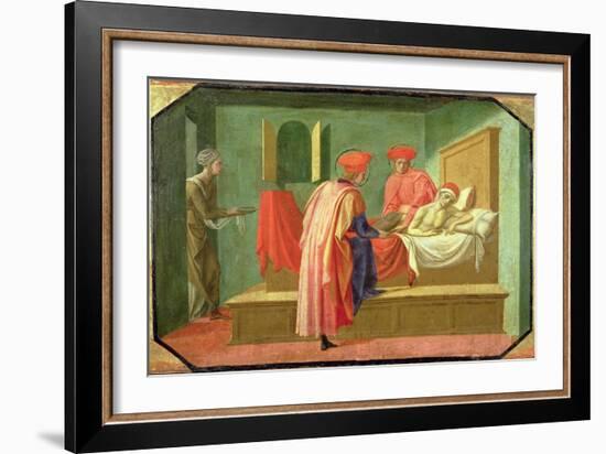 Cosmas and Damian Healing the Sick-Francesco Di Stefano Pesellino-Framed Giclee Print