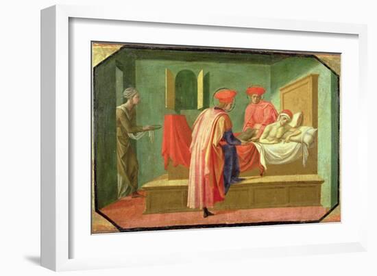 Cosmas and Damian Healing the Sick-Francesco Di Stefano Pesellino-Framed Giclee Print