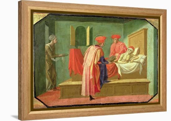 Cosmas and Damian Healing the Sick-Francesco Di Stefano Pesellino-Framed Premier Image Canvas