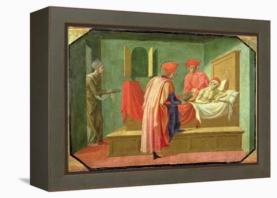 Cosmas and Damian Healing the Sick-Francesco Di Stefano Pesellino-Framed Premier Image Canvas