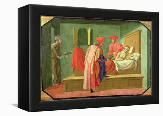 Cosmas and Damian Healing the Sick-Francesco Di Stefano Pesellino-Framed Premier Image Canvas