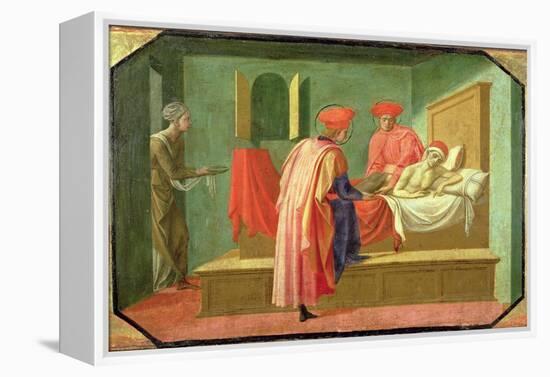 Cosmas and Damian Healing the Sick-Francesco Di Stefano Pesellino-Framed Premier Image Canvas