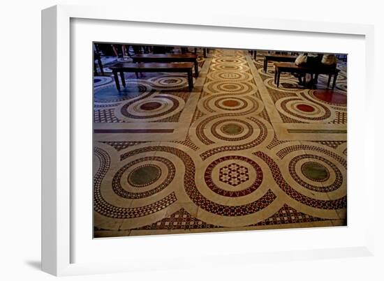 Cosmati Pavement-null-Framed Giclee Print