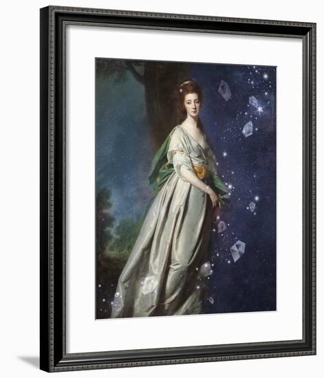 Cosmic Countess-Eccentric Accents-Framed Giclee Print