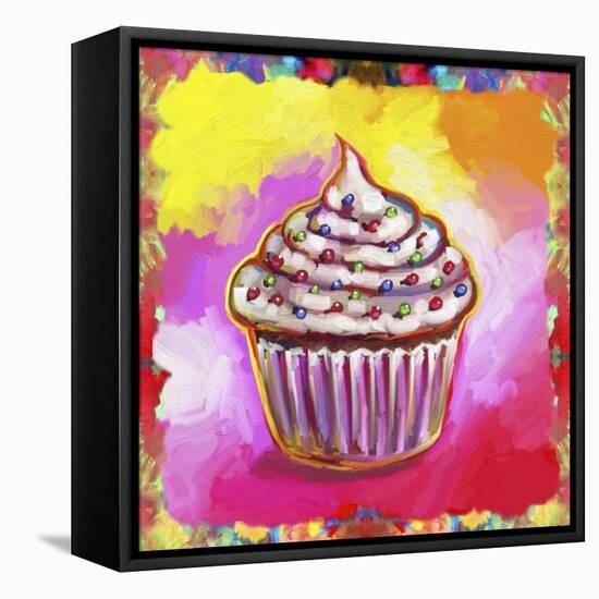 Cosmic Cupcake-Howie Green-Framed Premier Image Canvas