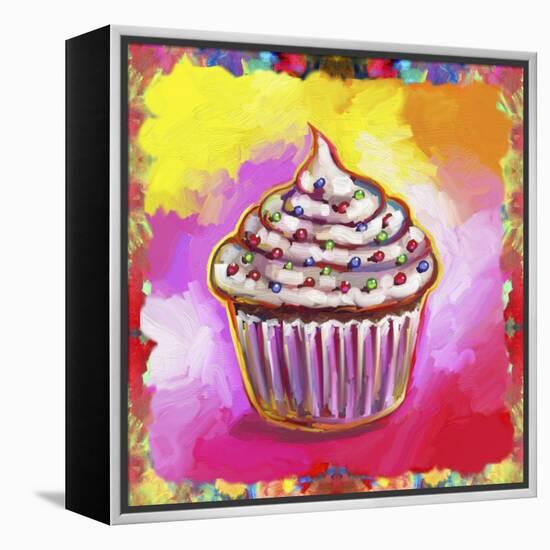 Cosmic Cupcake-Howie Green-Framed Premier Image Canvas