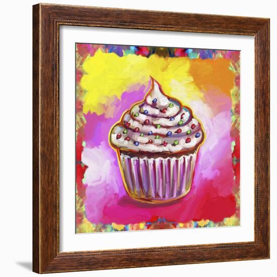 Cosmic Cupcake-Howie Green-Framed Giclee Print