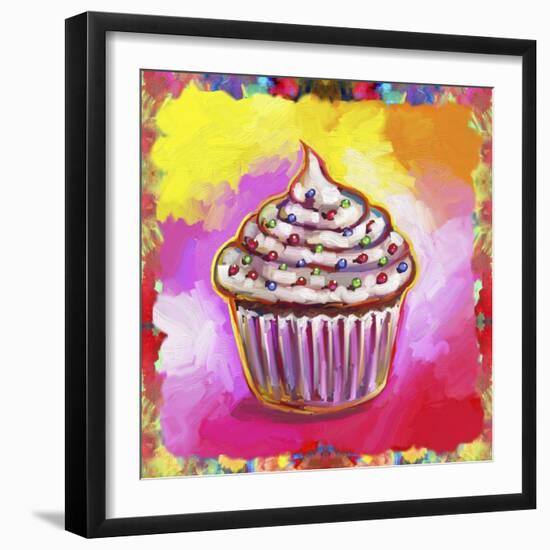 Cosmic Cupcake-Howie Green-Framed Giclee Print