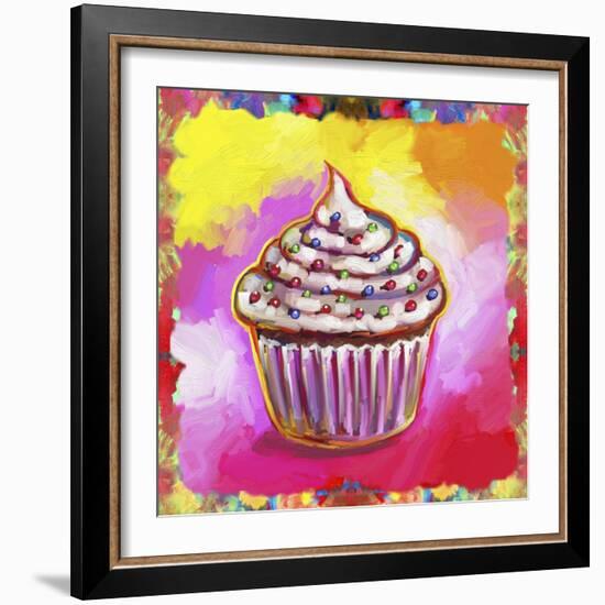 Cosmic Cupcake-Howie Green-Framed Giclee Print