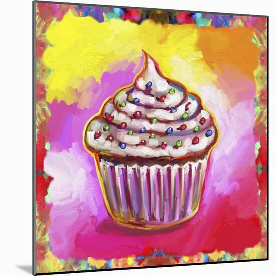 Cosmic Cupcake-Howie Green-Mounted Giclee Print