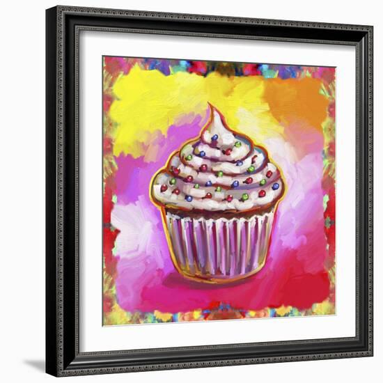 Cosmic Cupcake-Howie Green-Framed Giclee Print