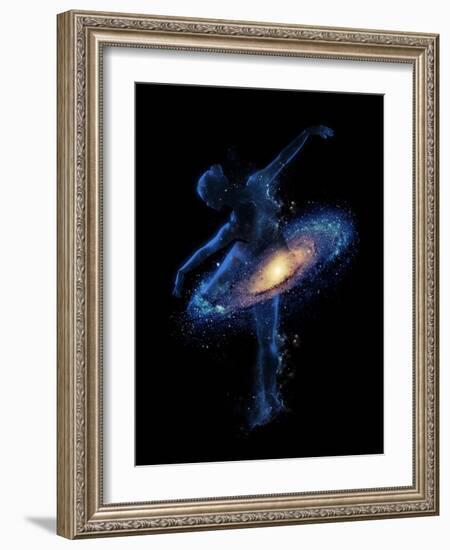 Cosmic Dance-Robert Farkas-Framed Art Print