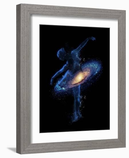 Cosmic Dance-Robert Farkas-Framed Art Print