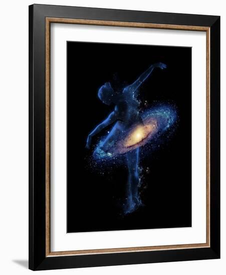 Cosmic Dance-Robert Farkas-Framed Art Print