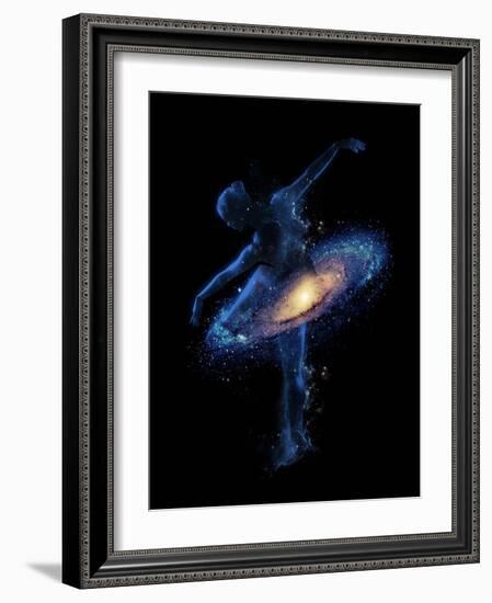 Cosmic Dance-Robert Farkas-Framed Art Print