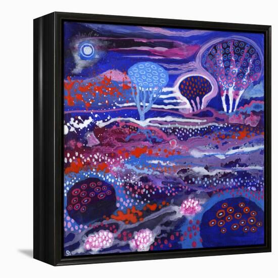 Cosmic Garden-David Newton-Framed Premier Image Canvas