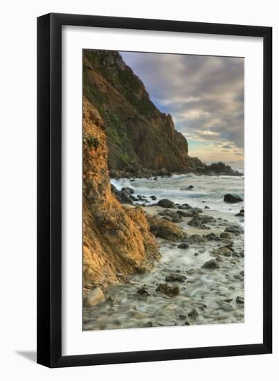 Cosmic Shore at Big Sur-Vincent James-Framed Photographic Print