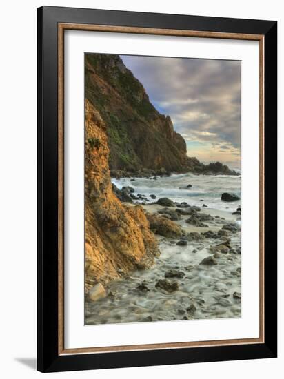 Cosmic Shore at Big Sur-Vincent James-Framed Photographic Print