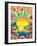 Cosmic Sun-Howie Green-Framed Giclee Print