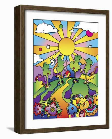 Cosmic Trees-Howie Green-Framed Giclee Print