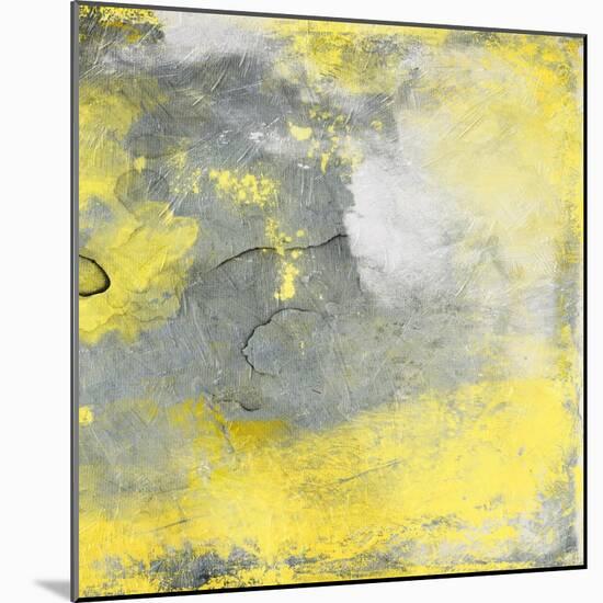 Cosmic Yellow mate-Jace Grey-Mounted Art Print