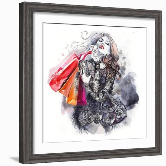 Cosmo Chic-Michael Tarin-Framed Art Print