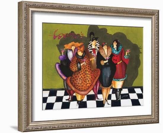 Cosmo Ladies-Jennifer Garant-Framed Giclee Print