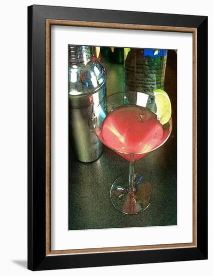 Cosmopolitan Cocktail-Steve Ash-Framed Giclee Print