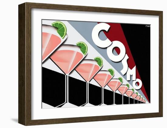 Cosmopolitan-Steve Forney-Framed Art Print