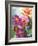 Cosmos, Dahlias and Roses (Fabric Flowers)-Roland Krieg-Framed Photographic Print