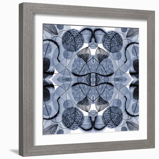 Cosmos Reflected-Kim Johnson-Framed Giclee Print