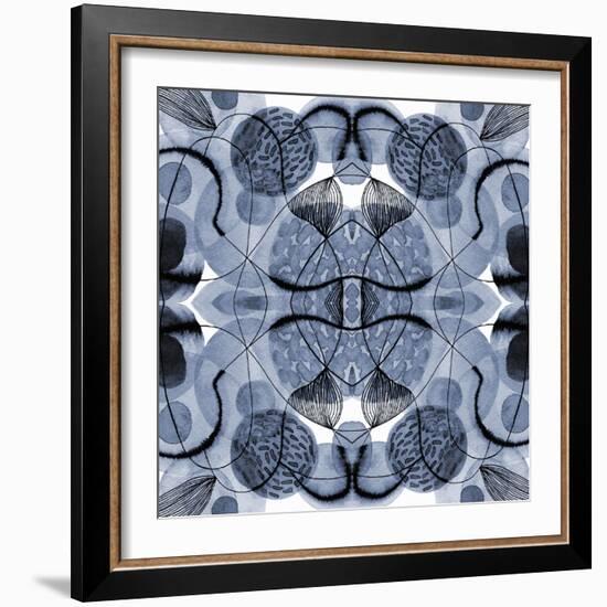 Cosmos Reflected-Kim Johnson-Framed Giclee Print