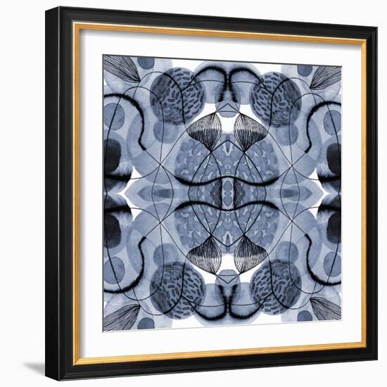 Cosmos Reflected-Kim Johnson-Framed Giclee Print