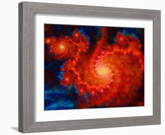 Cosmos-Tina Lavoie-Framed Giclee Print