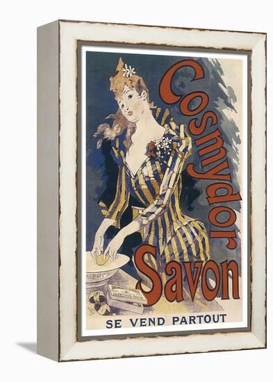Cosmydor Savon, 1891-Jules Chéret-Framed Premier Image Canvas