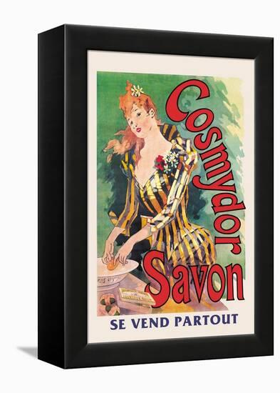 Cosmydor Savon-Jules Chéret-Framed Stretched Canvas