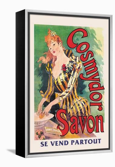 Cosmydor Savon-Jules Chéret-Framed Stretched Canvas