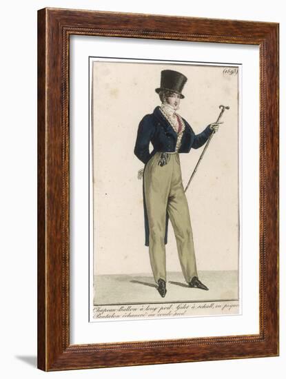 Cossack Trousers 1820-null-Framed Art Print