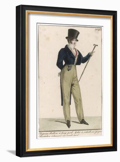 Cossack Trousers 1820-null-Framed Art Print