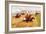 Cossacks Charging Into Battle-Franz Roubaud-Framed Giclee Print