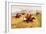 Cossacks Charging Into Battle-Franz Roubaud-Framed Giclee Print